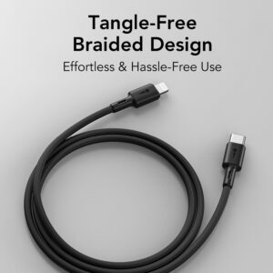 FastLine 2 | OCD-CL54 | C to L 2.4A - 1M braided charging cable