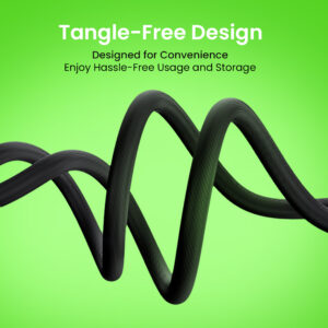 Oraimo FastLine Type-C Cable with 60W High-Speed Charging & Tangle-Free Durable Design (OCD-C54)