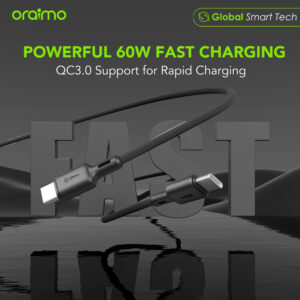 Oraimo FastLine 2 | OCD-154CC | C to C 3A - 1.5M cable wires online