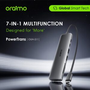 Oraimo Smart 7 in 1 USB-C Hub | OUH-511