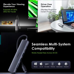 Oraimo Smart 7 in 1 USB-C Hub | OUH-511