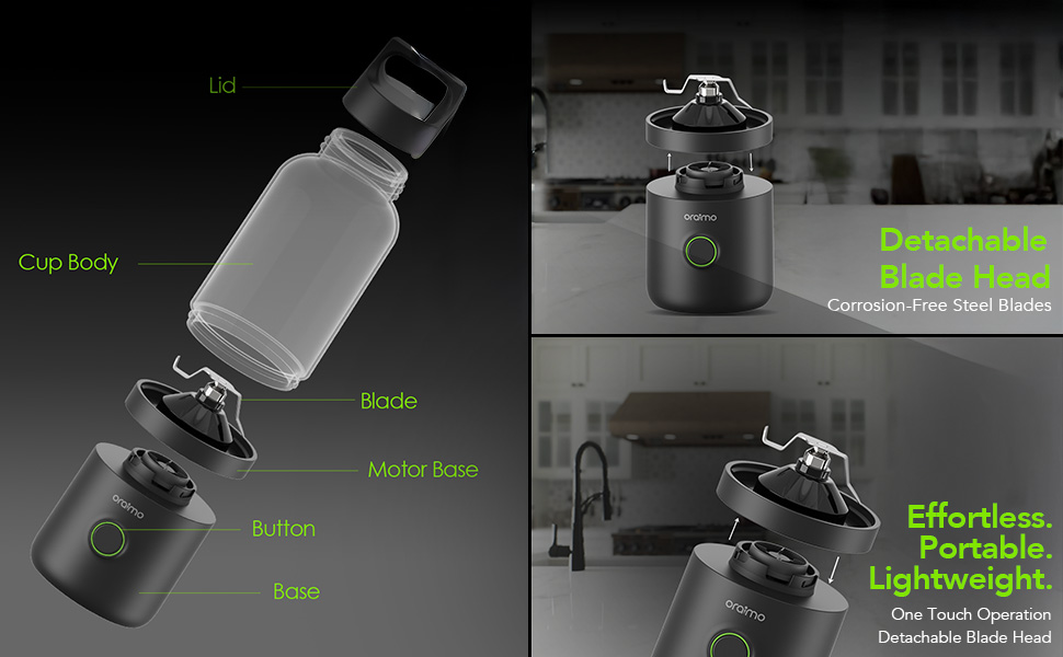 Oraimo SmartBlender Go 500ML Portable Blender | OH-PB1N