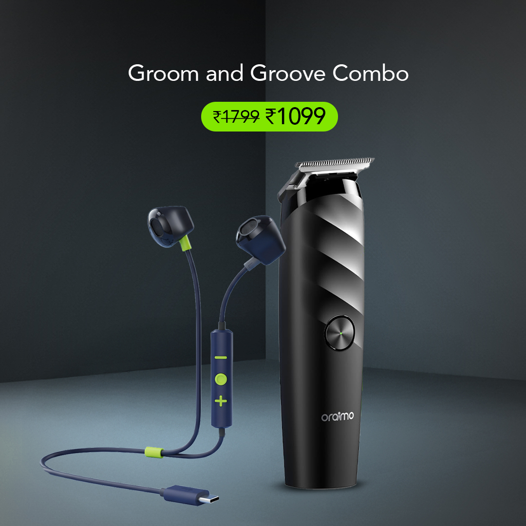 Oraimo Combo Products ,best cheap wired earbuds,hair trimmer