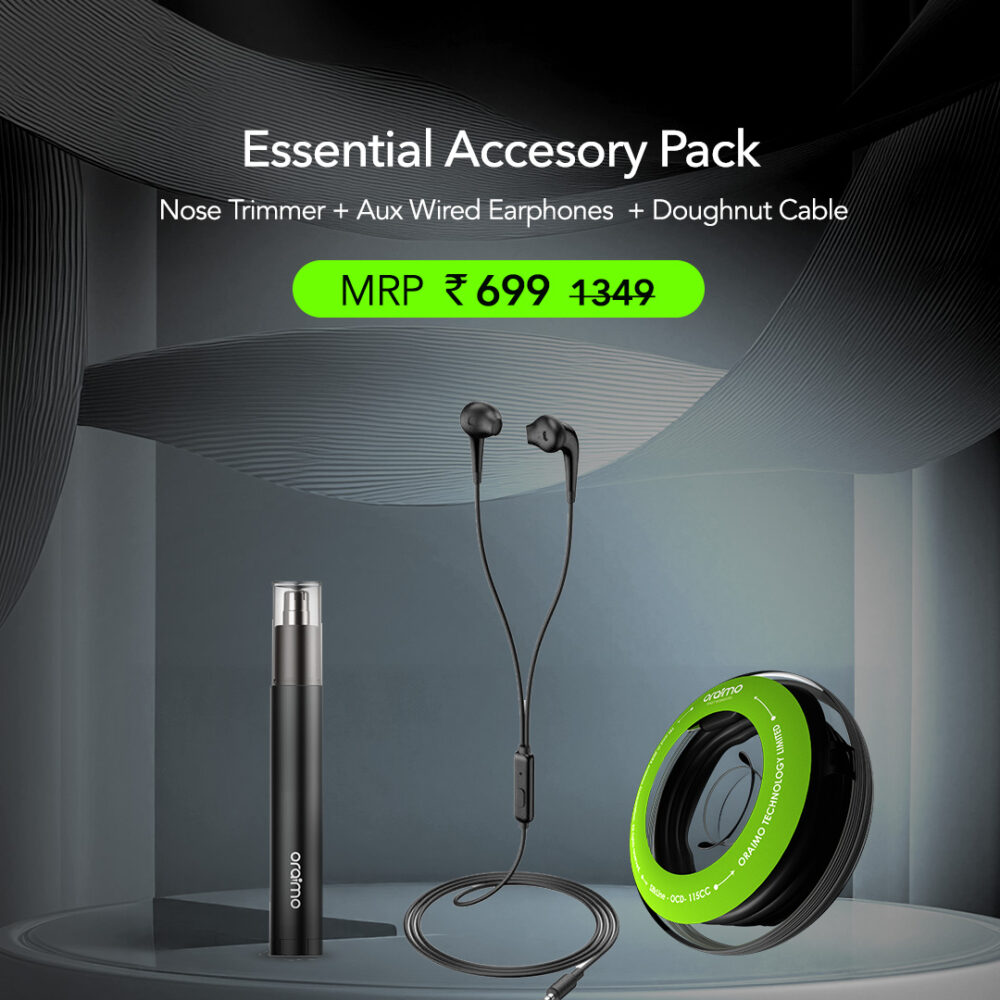 Oraimo Bundle Products ,Nose trimmer,wired earphones,buy cables