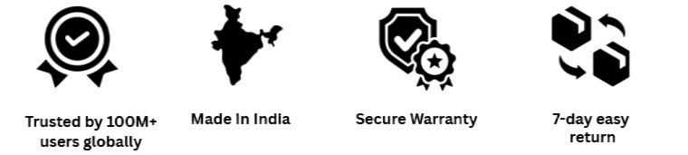 7-Day Free Returns, Free Delivery & Secure Payments