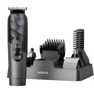 Oraimo UltraTrim 16-in-1 Grooming Kit for Men & Kids | Full Body Trimmer with Beard, Hair & Nose Grooming | OTS-230